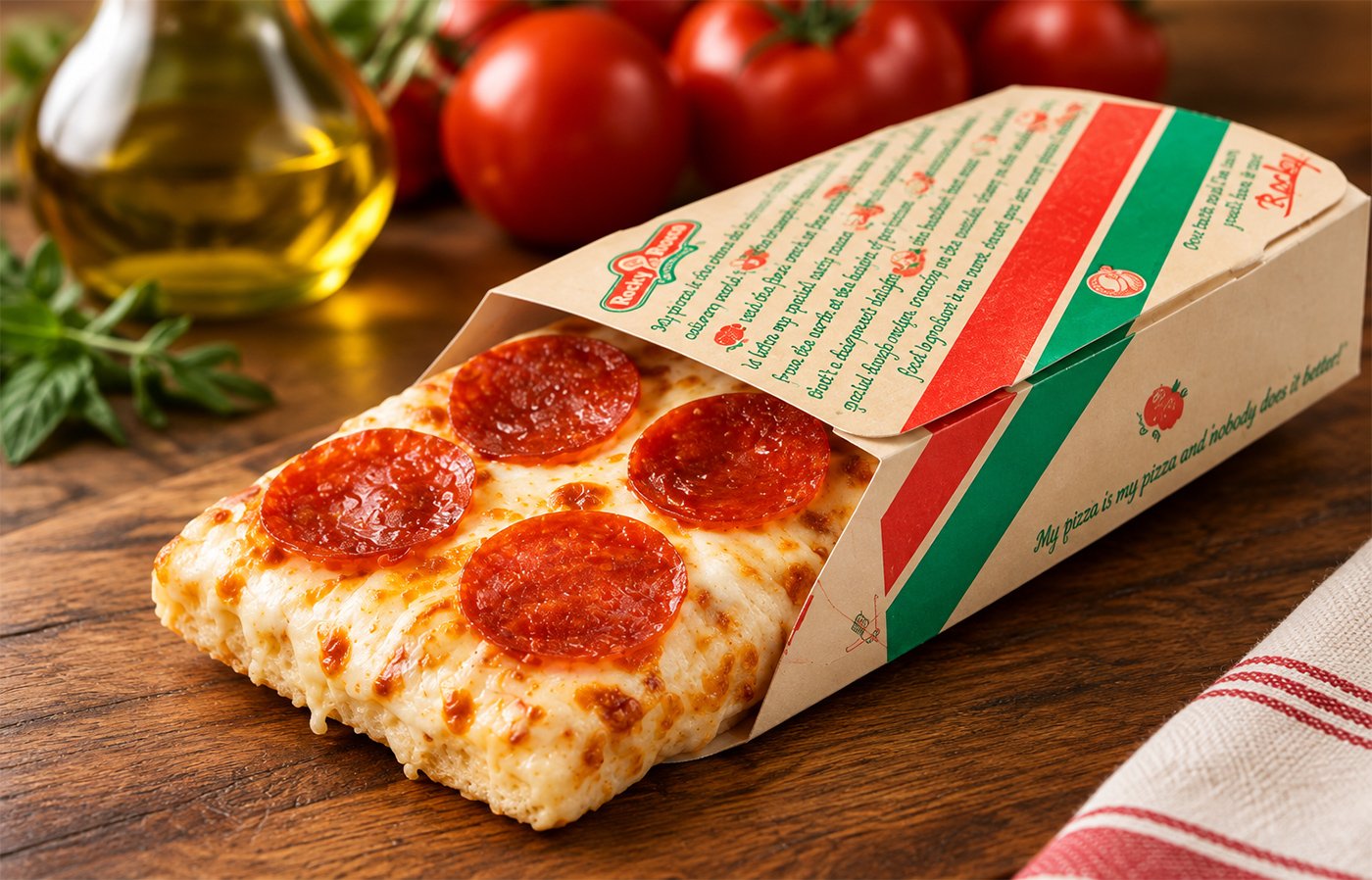 Pepperoni Pizza (Regular Slice)