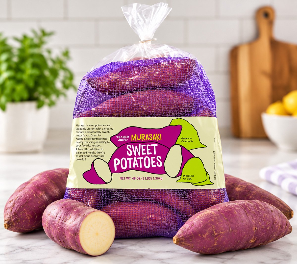 Murasaki Sweet Potato